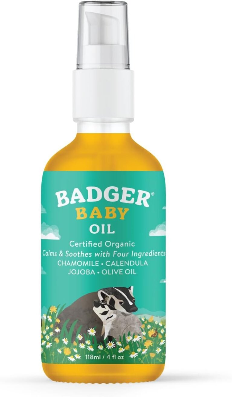Badger Baby Oil – Best 100% Organic