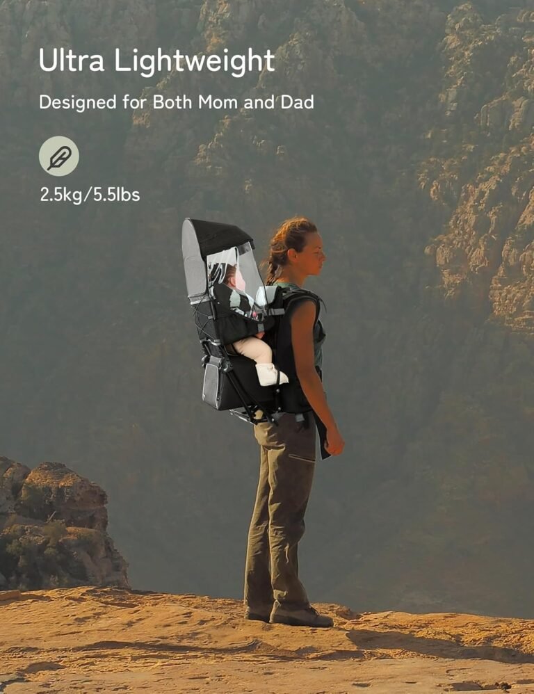 besrey Baby Backpack Carrier Review | Best Baby Hiking Carrier for Outdoor Families 3-Height Seat 4 baby hiking carrier